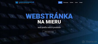 Profesionálna tvorba webstránky a CRM - žiadny wordpress