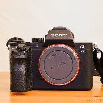 Sony Alpha A7 II v záruce + příslušenství