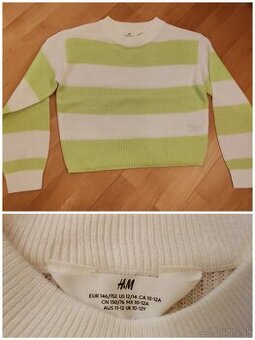 Predam dievcenske crop-topy 146-152