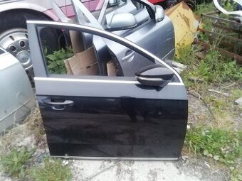 Práve predne dvere volkswagen passat b7 čierne 2012