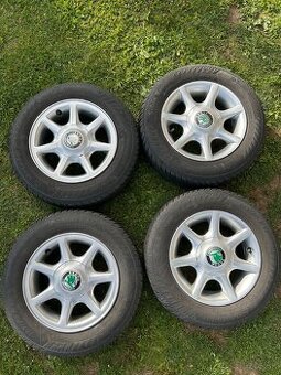 Hliníkové disky Borbet 4x100  165 70 r13 - 1