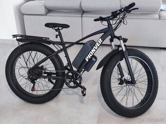 Úplne nový elektrobicykel Pionver P50, horský, fat tire
