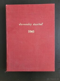 Slovenský staviteľ 1941 komplet ročník