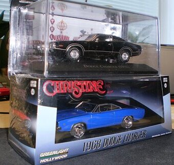 DODGE CHARGER  /1968/ /1972/, 1:43 , DE AGOSTINI, GREENLIGHT