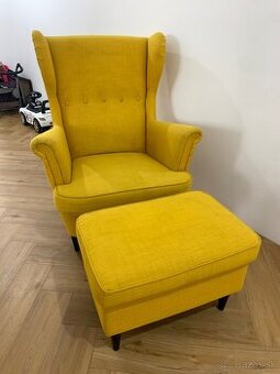 Ikea kreslo + stolcek
