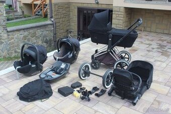 Cybex Priam - trojkombinácia + báza a iné príslušenstvo