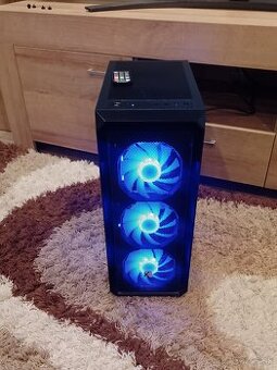 Výkonný herný PC–Ryzen 5+RTX 2080 Ti/11GB+32GB RAM+NVMe+ARGB