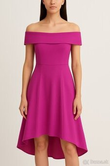 Fialové šaty M / 38