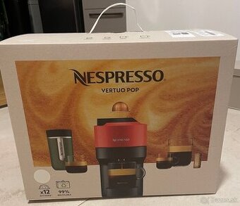 Novy nevybaleny Nespresso vertuo pop kavovar