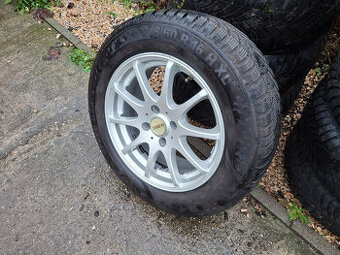 hlíníkové disky 4x108 16" pneu 215/60 r16