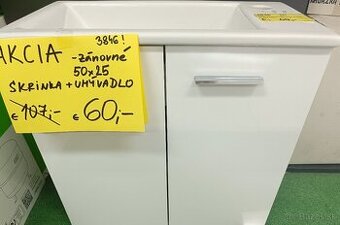 skrinka s umývadlom 50x25