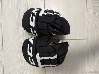 CCM HOKEJOVÉ RUKAVICE DETSKÉ VEĽKOSŤ 8