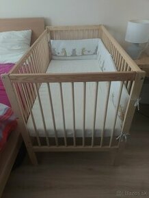 Predám detskú postieľku 140 x 70 cm s matracom