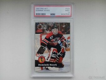 Hokejová karta Dominik Hašek Pro Set PSA 9