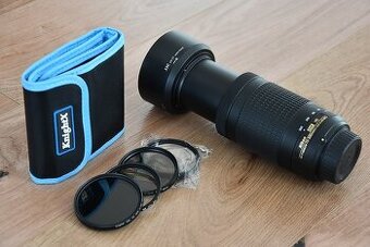 Nikkor 70 - 300 AF-P VR stabil. 4 x filter - tele zoom nikon