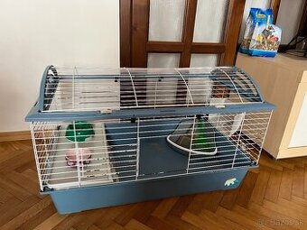 Klietka pre králika s kompletnou výbavou