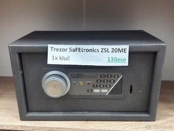 Predám kompaktný nábytkový trezor Safetronics ZSL 20 ME