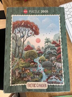 Puzzle Exotic Garden 2000 dielikov