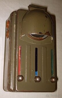 Vojenská baterka 3 farebná ČSLA plechová Army