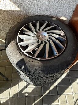 Zimné pneu 3ks + plechove disky