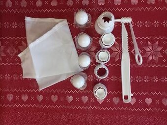 Cukrárenské vrecko so špičkami + vykrajovátka