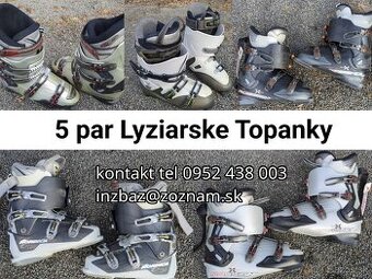 🔵 5 par Lyziarske boty topanky Rossignol