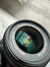 Nikon D3200, objektív 55-300mm