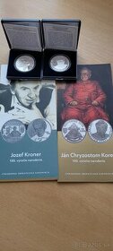 10 euro mince PROOF Kroner Korec