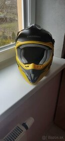 Helma CASSIDA  čierno-žltá pre motocross enduro