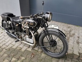 Predvojnova patinova AJS 350 z roku 1929