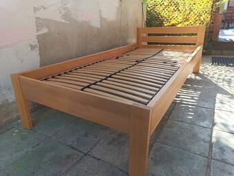 Posteľ masív buk 90x200