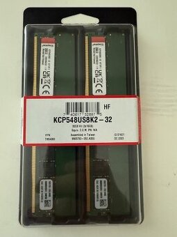 Nové neotvorené DDR5 kingston kcp548us8k2 32