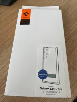 Samsung Galaxy S24 Ultra - kryt Spingen Hybrid CRYSTAL CLEAR