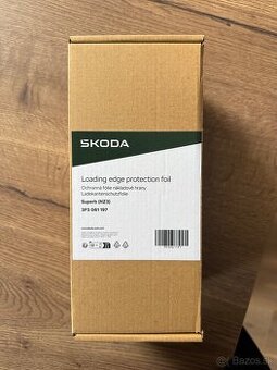 Ochranná fólia zadného nárazniku - nákladovej hrany