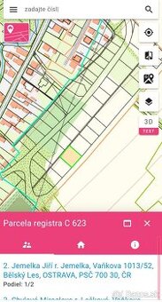 Stavební pozemek Petrovce 881 m2