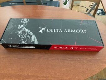 Airsoft Delta Armory zbraň M4 AR15 RIS Charlie Full Tan