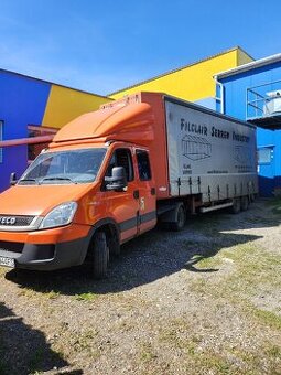 Mini ťahač Iveco daily+Noyens