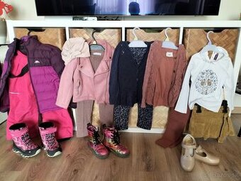 Dievčenské outfity 92-110, obuv 25-28
