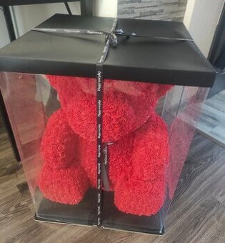 Veľký medveď z ruží 63cm