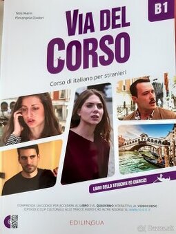 Kniha na výuku taliančiny pre jazykové školy.