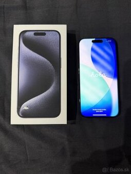 Iphone 15 pro blue titanium 256gb