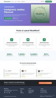 MealMind.sk - Kompletný portál zdravého stravovania
