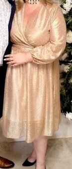 Spoločenské saty vel. 48