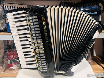 Predám akordeón Hohner Verdi II N- 96 Basový - Made in Germa