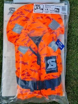 Detská záchranná vesta Secumar Bravo Print