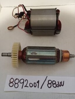 Uhlová brúska 880w-rotor,stator