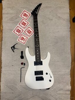Elektrická gitara jackson + príslušenstvo