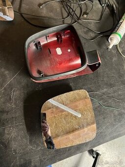 Diely na šoferove spätné zrkadlo VW Caddy