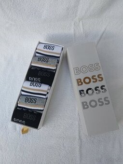 Pánské ponožky Boss, celkově 6 párů v balení, vel. 41 - 45