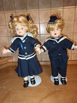 Porcelánové bábiky.